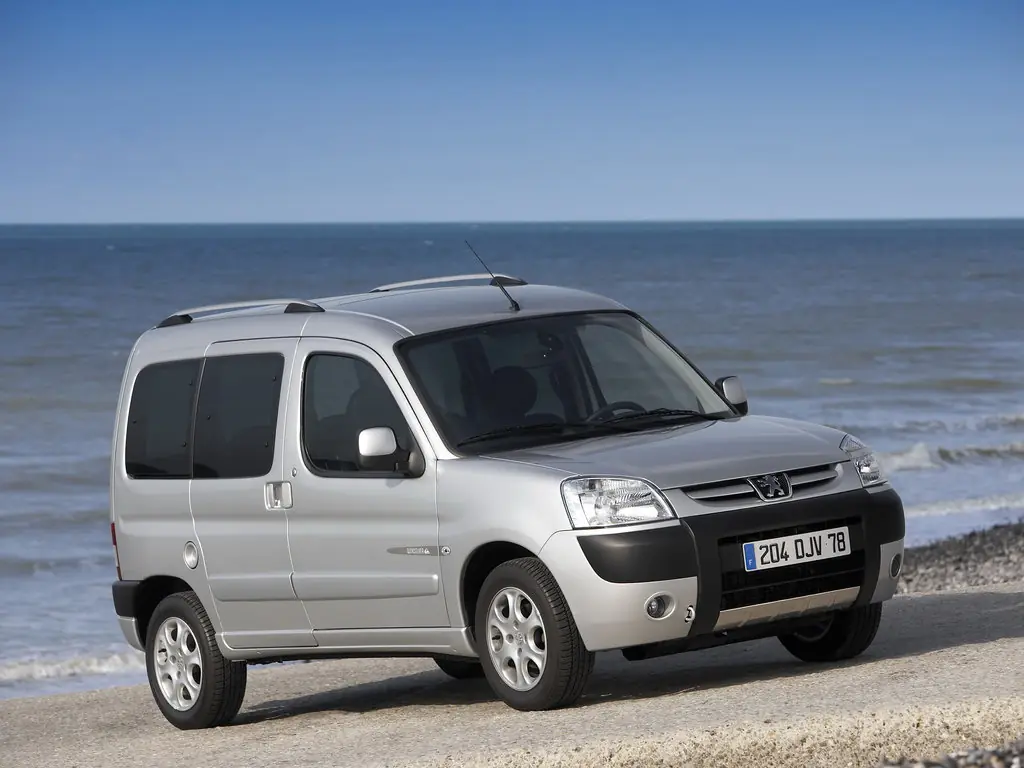 Peugeot Partner (5F) 1 поколение, рестайлинг, минивэн (12.2002 - 12.2008)